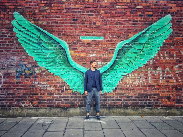 Angel Wings Graffiti 