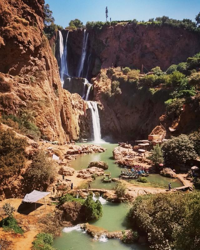 Ouzoud Waterval